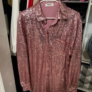 Pink Sparkly Dress